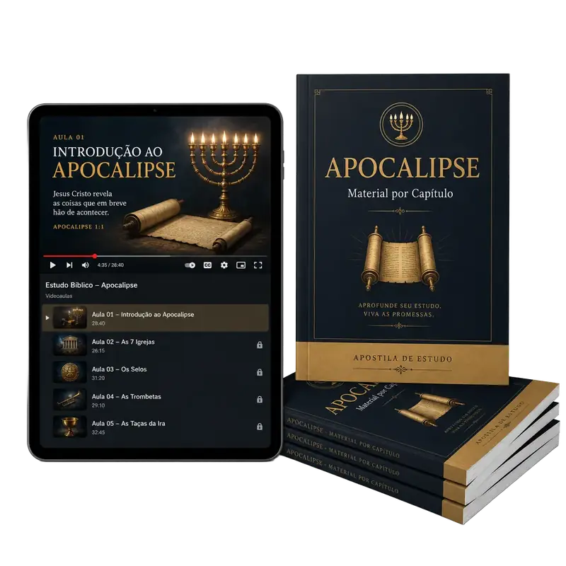 Apocalipse Completo: aulas e apostilas para estudo capítulo a capítulo